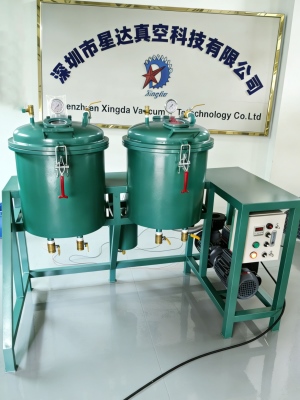 双缸手动80L轴承真空浸油机
